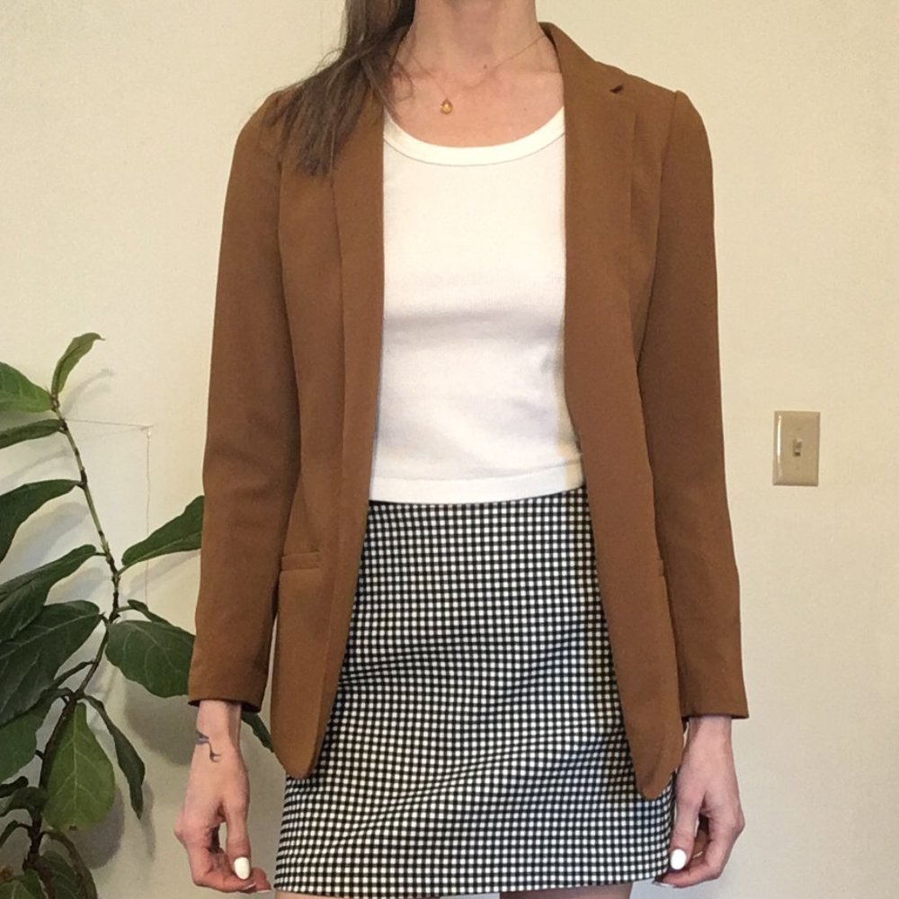 Open Front Blazer